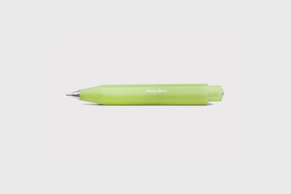  FROSTED Sport Mechanical Pencil – Lime, Kaweco, designer's stationery, home office