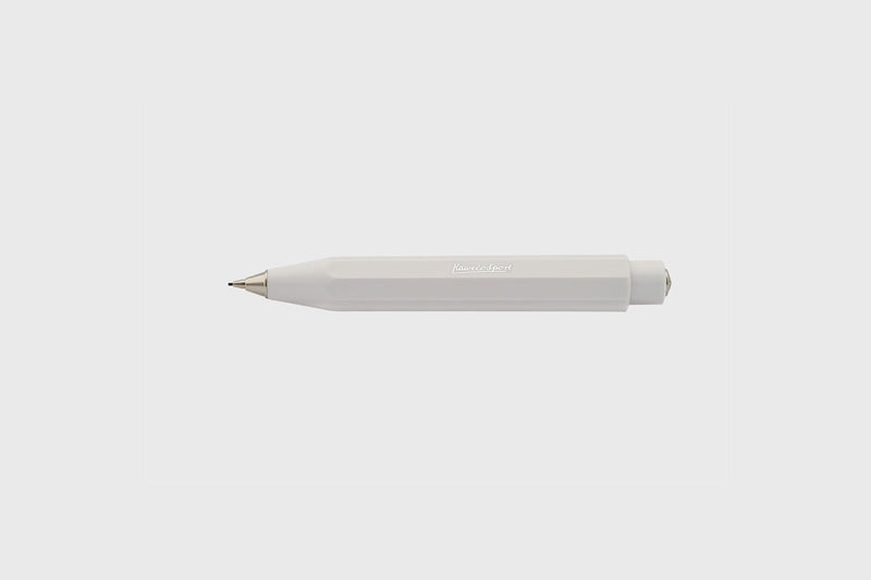 SKYLINE Sport Mechanical Pencil - White, Kaweco, designer's stationery, home office