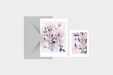 Greeting Card – Iris, muska, greeting card, decoration card, flower card, stationery store, designer office supplies