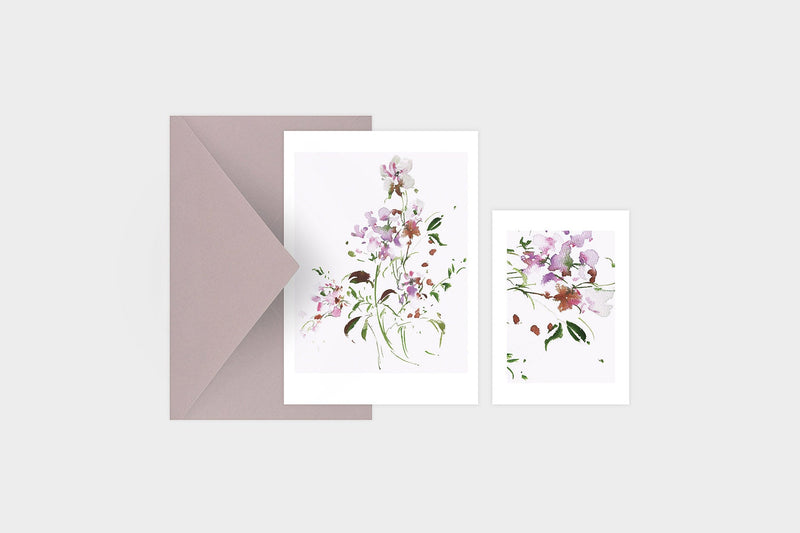 Greeting Card – Summer, muska, greeting card, decoration card, flower card, stationery store, designer office supplies