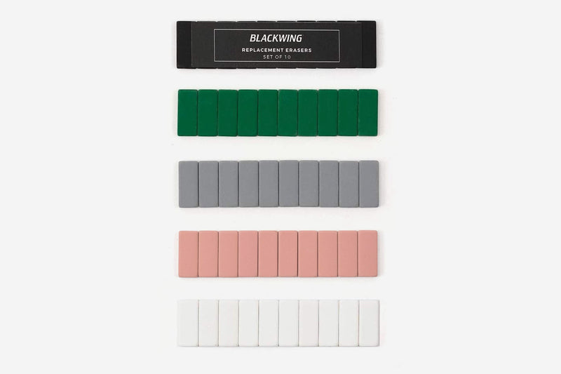 Blackwing Erasers – Set of 10, Blackwing, home office, stationery design