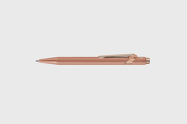 Caran d’Ache 849 Aluminium Ballpoint Pen – Brut Rose, Caran d'Ache, home office, designer's stationery