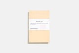 Mini Detachable Sheets Notepad – Orange, Before Breakfast, stationery, home office