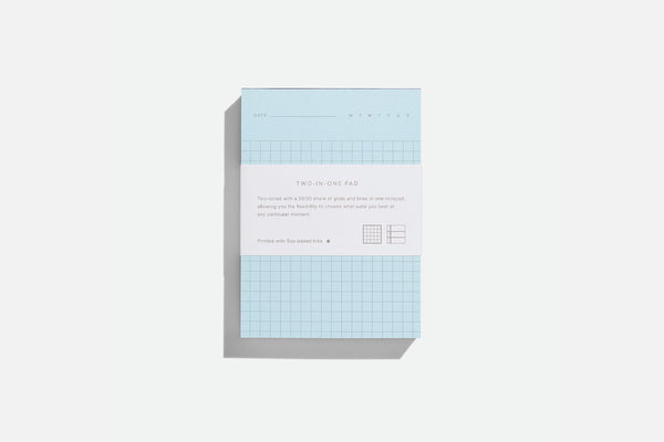 Two-in-One Detachable Sheets Notepad, Before Breakfast, home office, stationery