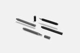 Aluminium Rollerball Pen with Magnetic Cap – Grey, before breakfast, home office, designer's stationery