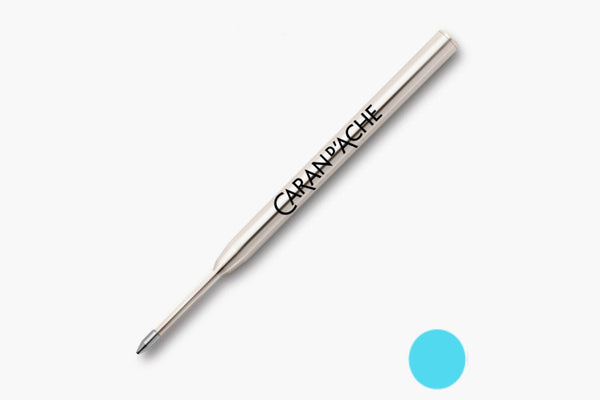Caran d’Ache Goliath Ballpoint Pen Refill – Turquoise, Caran d'Ache, papierniczeni, home office