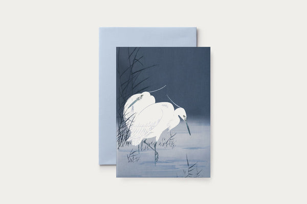 Lovebirds greeting card - herons, Suska & Kabsch, design stationery, home office