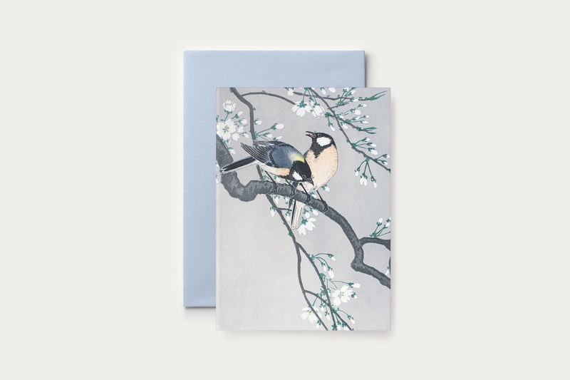 Lovebirds greeting card - tits, Suska & Kabsch, design stationery, home office
