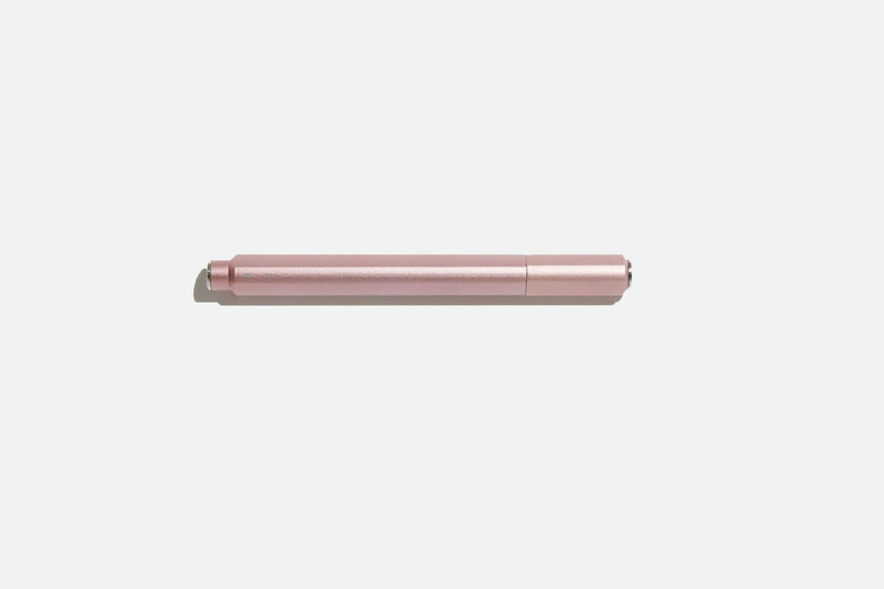 Aluminium Rollerball Pen with Magnetic Cap – Pink, before breakfast, home office, designer's stationery