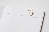 Dog-Shaped Paperclips, Midori, home office, stationery