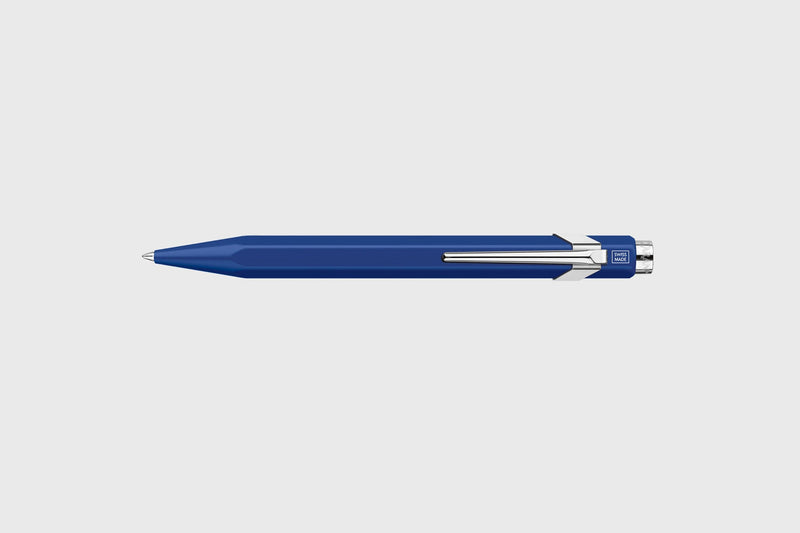 Caran d’Ache 849 Aluminium Rollerball Pen – Blue, Caran d'Ache, home office, designer's stationery