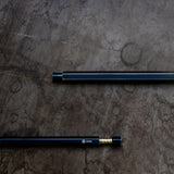 ystudio Brass Ballpoint Pen - Black, ystudio, designer's stationery, home office