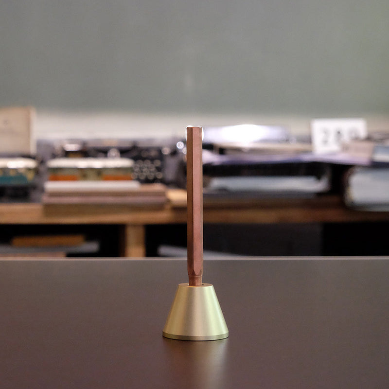 ystudio Copper Fountain Pen with Pen Stand, ystudio, designer's stationery, home office