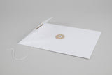 WHITE ENVELOPES WITH BUTTONS B6, Papierniczeni, home office, stationery design