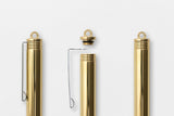 Midori TRC Brass Fountain Pen, Traveler's Company, designer"s stationery, home office