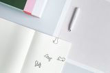 Cat-Shaped Paperclips, Midori, home office, stationery