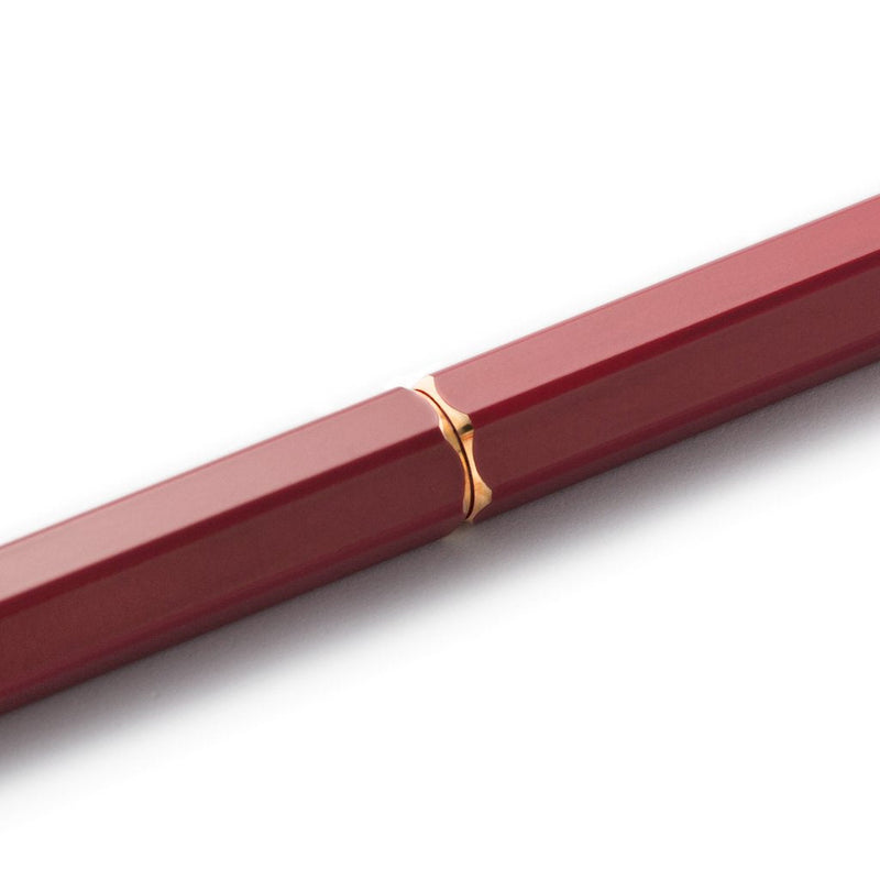 ystudio Brass Resin Ballpoint Pen – Red, ystudio, designer's stationery, home office