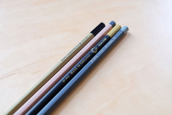 Dark Grey Pencil - HB, Katie Leamon, designer's stationery, home office