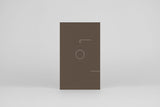 Lico Notebook – Dark Brown, Papierniczeni, home office, stationery design