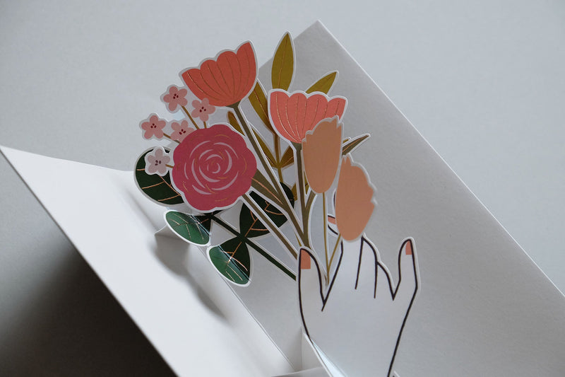 greeting card, decorative card, pop-up card, decorative card, stationery store, designer office supplies