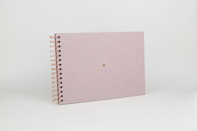 Photo Album – powder pink, KAIKO, home office, designer’s stationery, traditional photo album