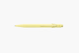 Caran d’Ache 849 Claim Your Style Aluminium Ballpoint Pen – Icy Yellow, home office, designer's stationery