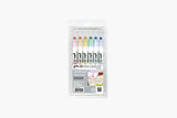 Set of 6 Kuretake Clean Color Dot – Mild Color, Kuretake, stationery design