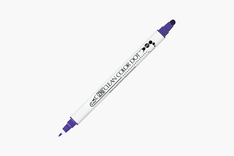 Kuretake Clean Color Dot – Violet, Kuretake, stationery design