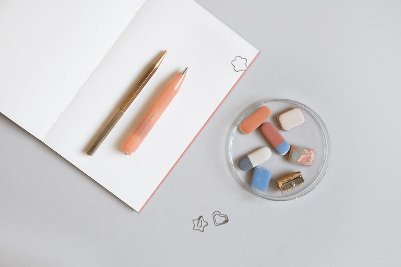 Assorted Erasers, Katie Leamon, stationery design