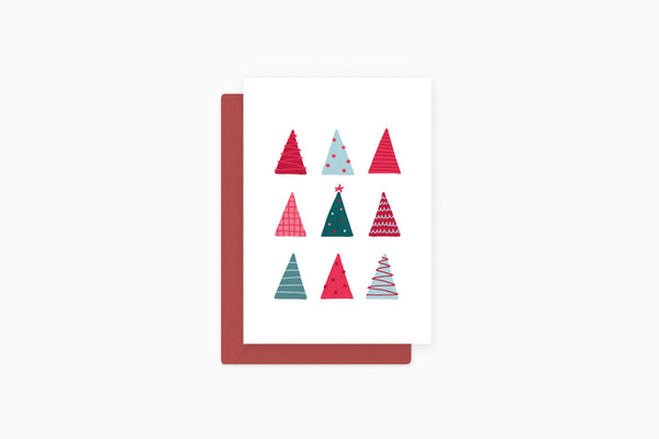 Christmas Greeting Card – Christmas Tree, Eökke, stationery design