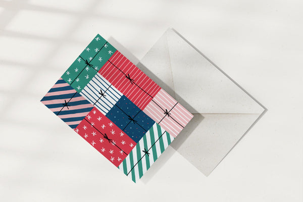 Christmas Greeting Card – Gifts, Eokke, stationery design
