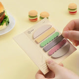 Index Sticky Bookmarks – Burger, Iconic, stationery design