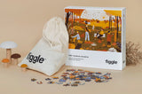 Puzzle 1000 – Autumn Happiness, Figgle, paper design
