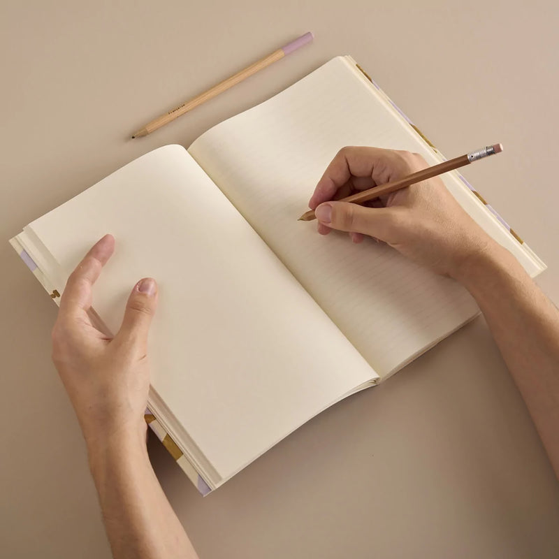 Notebook – Peaches Brume Journal, Season Paper, stationery design