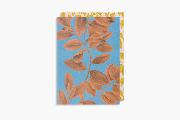 Greeting Card – Leaves, Lagom, stationery design