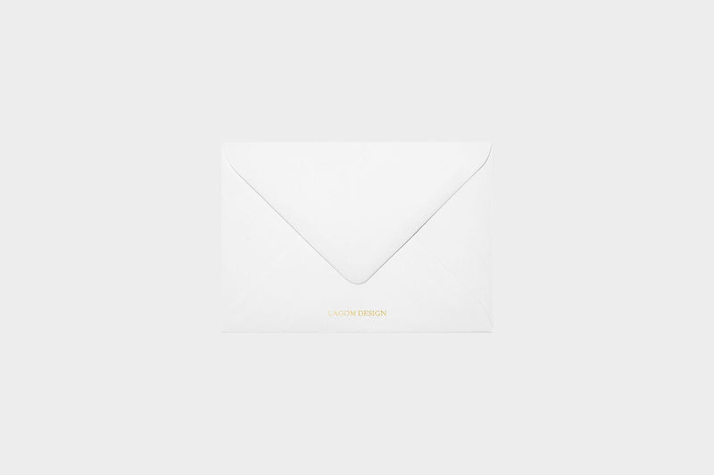 Greeting Card –  Peony, Lagom, stationery design