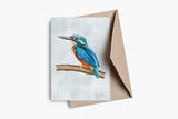 Greeting Card – Kingfisher, Tukan Media, stationery design