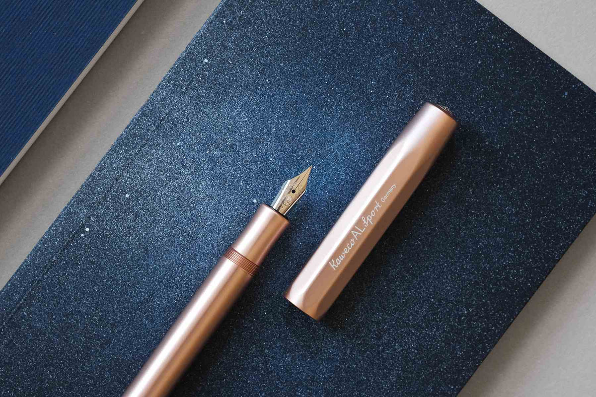 Kaweco AL Sport Aluminium Fountain Pen – Rose Gold