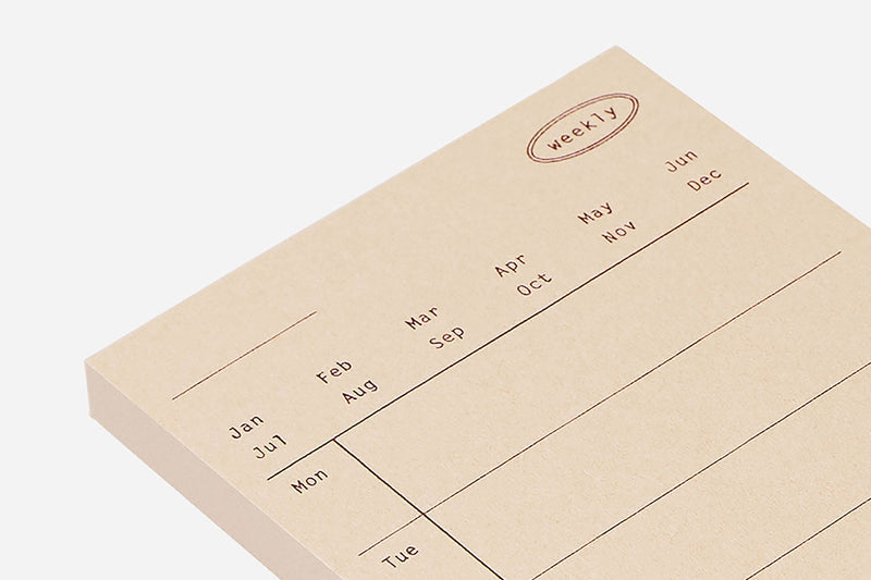 Memopad – Weekly Planner, Trolls Paper, paper design, stationery