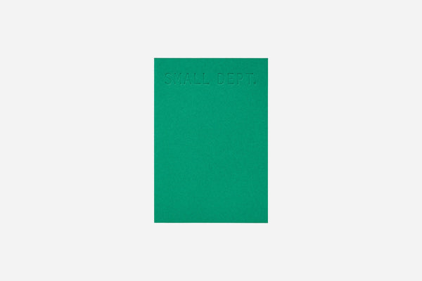 Smart Dept. Planner – Green, Trolls Paper, paper design, stationery
