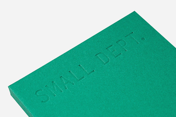 Smart Dept. Planner – Green, Trolls Paper, paper design, stationery