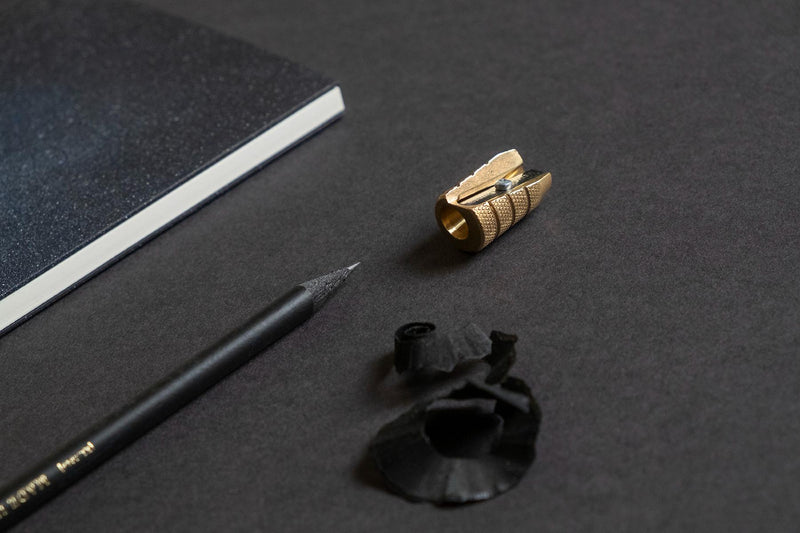 Black Pencil - HB, Katie Leamon, designer's stationery, home office