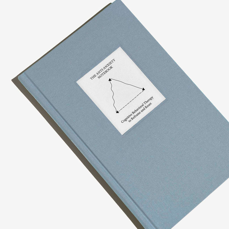 The Anti-Anxiety Notebook, Therapy Notebooks, Stationery design