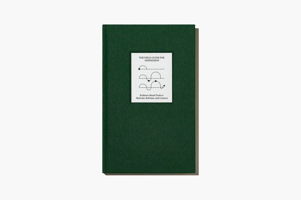 The Field Guide for Depression, Therapy Notebooks, stationery design